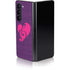 Purple Musical Notes Galaxy Z Fold5 5G Skin